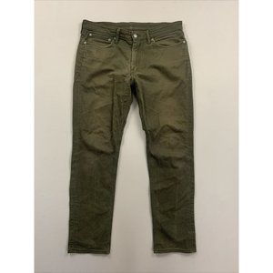 Levi's 511 Men's Green Slim Fit Jeans Size 36x32